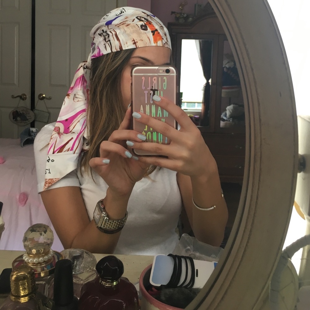 Henri Bendel Multicolor Hair Scarf
